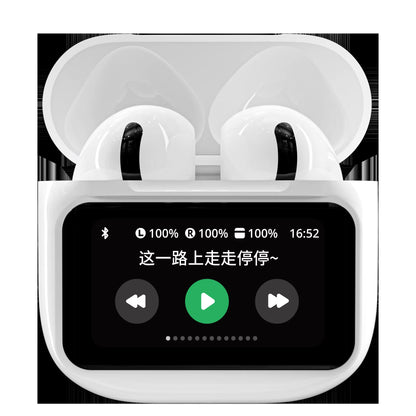 In Ear Earphones Wireless Earbuds Touch Control LCD Screen Earphone with ENC Noise Cancell Super Bass Premium Sound Long Battery