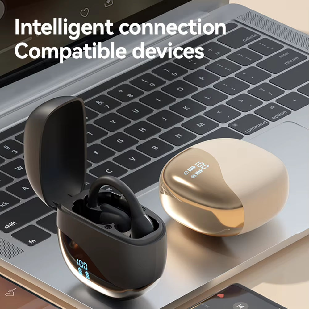 Real Time AI Translator Earbuds Noise Cancelling Bluetooth 5.4 Translator Headset 140 Languages Translation Earphone for Travel
